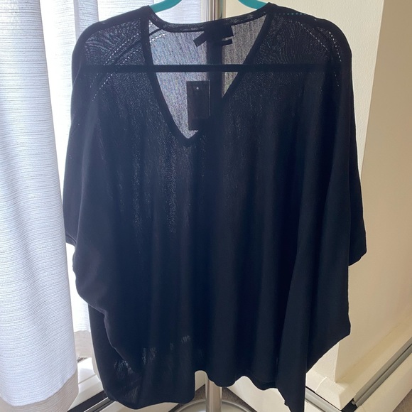 Polo Merina wool poncho. - Picture 4 of 4